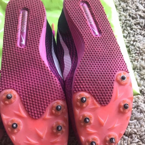 Womens Nike Rival D Track Shoes - Picture 4 of 8